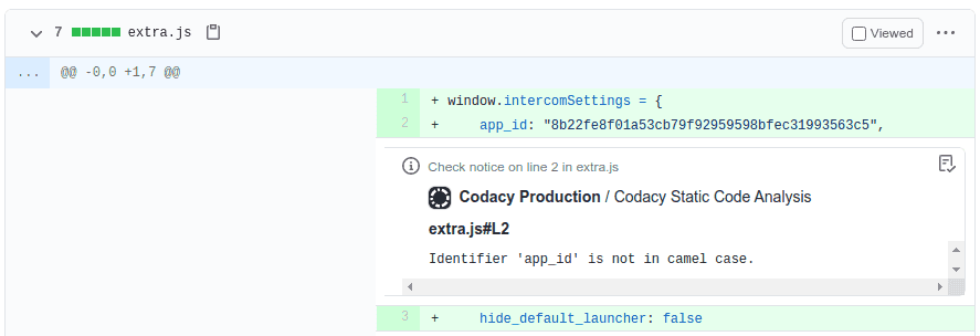 Issue annotation on GitHub